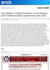 Polyherbal Powder Shampoo: A Sustainable Step Towards Green Generation Hair Care