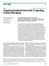 Targeting Lymphoid-Derived IL-17 Signaling to Delay Skin Aging