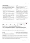 Effect of Vitamin D on the Expression of Inflammatory Biomarkers in Cultured Sebocytes Treated with Propionibacterium Acnes or Ultraviolet B Irradiation
