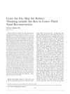 Leave the Fat, Skip the Bolster: Thinking Outside the Box in Lower Third Nasal Reconstruction