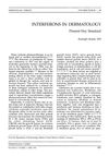 Interferons in Dermatology