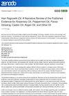 Hair Regrowth Oil: A Narrative Review of Published Evidence for Rosemary, Peppermint, Panax Ginseng, Castor, Argan, and Olive Oils