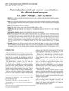 Maternal And Neonatal Hair Mercury Concentrations: The Effect Of Dental Amalgam