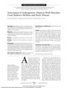 Association of Androgenetic Alopecia With Mortality From Diabetes Mellitus and Heart Disease