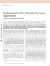 Modulating the Stem Cell Niche for Tissue Regeneration