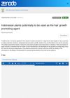 Indonesian Plants Potentially Used as Hair Growth Promoting Agents