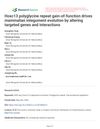 Hoxc13 Polyglycine Repeat Gain-Of-Function Drives Mammalian Integument Evolution By Altering Targeted Genes And Interactions