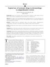 Topical Use of Systemic Drugs in Dermatology: A Comprehensive Review