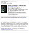 Dermatological Illnesses of Immigrant Poultry-Processing Workers in North Carolina