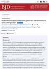 Homeostasis of the Sebaceous Gland and Mechanisms of Acne Pathogenesis
