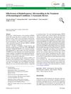 Effectiveness of Radiofrequency Microneedling in the Treatment of Dermatological Conditions: A Systematic Review