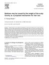Baldness May Be Caused by the Weight of the Scalp: Gravity as a Proposed Mechanism for Hair Loss