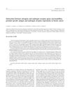 Interaction Between Estrogens and Androgen Receptor Genes Microsatellites, Prostate-Specific Antigen, and Androgen Receptor Expressions in Breast Cancer