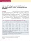 Hair Steroid Profiling Reveals Racial Differences in Male Pattern Baldness Between Korean and Caucasian Populations
