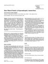 Bone Mineral Density in Hyperandrogenic Amenorrhea