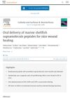 Oral Delivery of Marine Shellfish Supramolecule Peptides for Skin Wound Healing