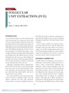 Follicular Unit Extraction: Advances and Challenges