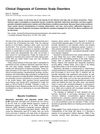 Clinical Diagnosis of Common Scalp Disorders