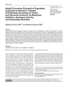 Health Promotion Potential of Vegetables Cultivated in Northern Thailand: A Preliminary Screening of Tannin and Flavonoid Contents, 5α-Reductase Inhibition, Astringent Activity, and Antioxidant Activities