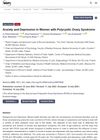 Anxiety and Depression in Women with Polycystic Ovary Syndrome