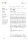 Homeodynamic Rejuvenation: An Adaptive Framework for Resetting Skin Aging