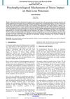 Psychophysiological Mechanisms of Stress Impact on Hair Loss Processes