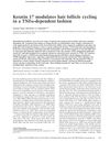 Keratin 17 Modulates Hair Follicle Cycling in a TNFα-Dependent Fashion