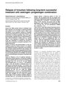 Relapse of Hirsutism Following Long-Term Successful Treatment with Estrogen-Progestogen Combination