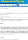 Phytochemistry and Biological Activities of Curcuma Aeruginosa (Roxb.)