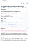 Anticancer Potential of Musa × Paradisiaca as Cervical Carcinoma and Malignant Melanoma