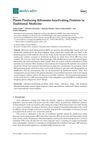 Plants Producing Ribosome-Inactivating Proteins in Traditional Medicine