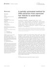 A Partially Automated Method for DNA Extraction from Marmoset Hair Follicles to Avoid Blood Chimerism