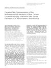 Targeted Skin Overexpression of the Mineralocorticoid Receptor in Mice Causes Epidermal Atrophy, Premature Skin Barrier Formation, Eye Abnormalities, and Alopecia