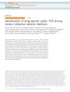 Identification of Drug-Specific Public TCR Driving Severe Cutaneous Adverse Reactions