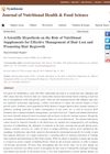 A Scientific Hypothesis on the Role of Nutritional Supplements for Effective Management of Hair Loss and Promoting Hair Regrowth