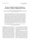 55 Cases of Allergic Reactions to Hair Dye: A Descriptive, Consumer Complaint-Based Study