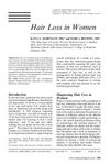 Hair Loss in Women: Diagnosis and Management of Nonscarring Diffuse Alopecias
