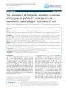 The Prevalence of Metabolic Disorders in Various Phenotypes of Polycystic Ovary Syndrome: A Community-Based Study in Southwest Iran