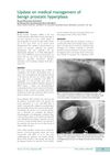 Update on Medical Management of Benign Prostatic Hyperplasia