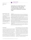 Superiority of Occipital Donor Sites for Split-Thickness Skin Grafting in Dermatosurgery: Results of a Prospective Randomized Controlled Study