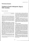 Treatment of Female Androgenetic Alopecia With Cimetidine