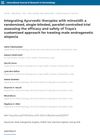 Integrating Ayurvedic Therapies With Minoxidil: A Randomized, Single-Blinded, Parallel-Controlled Trial Assessing the Efficacy and Safety of Traya's Customized Approach for Treating Male Androgenetic Alopecia