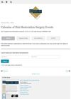 Calendar of Hair Restoration Surgery Events