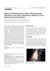 Alopecia Neoplastica Due to Gastric Adenocarcinoma Metastasis to the Scalp, Presenting as Alopecia: A Case Report and Literature Review