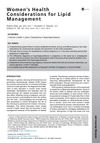 Women's Health Considerations for Lipid Management