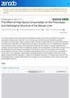 The Effect of High Spice Consumption on the Phenotypic and Histological Structure of the Mouse Liver