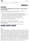 GC-TOF/MS-Based Metabolomics for Comparison of Volar and Non-Volar Skin Types