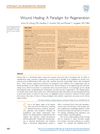 Wound Healing: A Paradigm for Regeneration