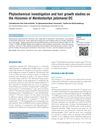 Phytochemical Investigation and Hair Growth Studies on the Rhizomes of Nardostachys Jatamansi DC