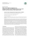 Effect of Saw Palmetto Supplements on Androgen-Sensitive LNCaP Human Prostate Cancer Cell Number and Syrian Hamster Flank Organ Growth